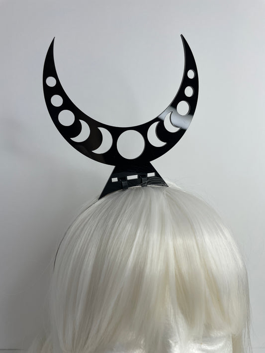 Moon Phase-Witchy Headband/Cast Acrylic/7 Color options!