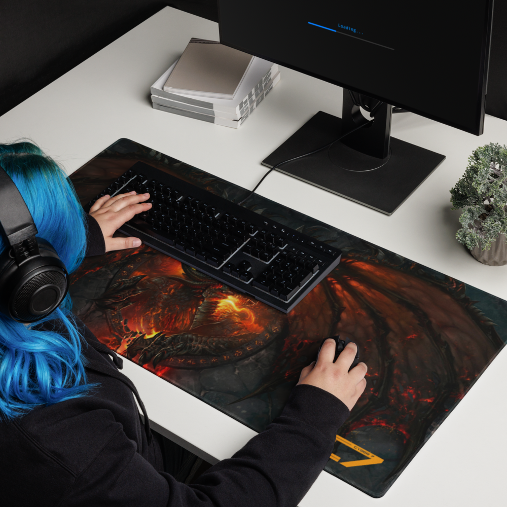 Dragon Fire Gaming Mouse Pad