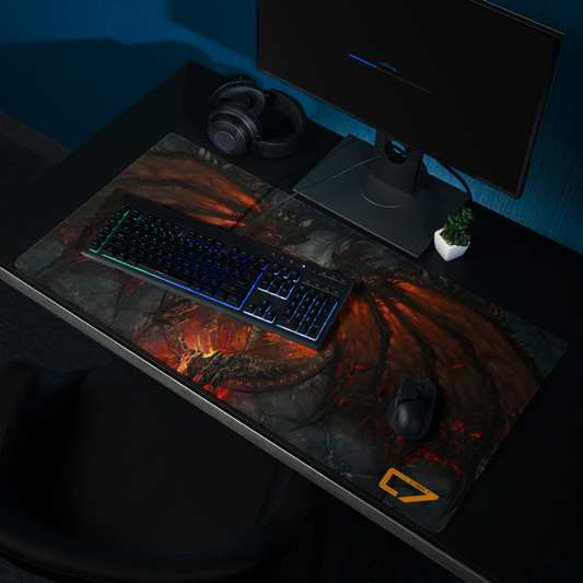 Dragon Fire Gaming Mouse Pad