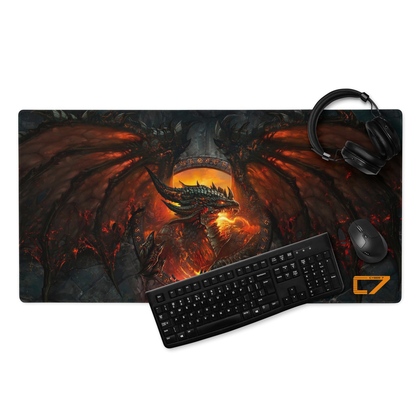 Dragon Fire Gaming Mouse Pad